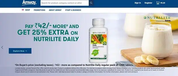 amway mlm company in india